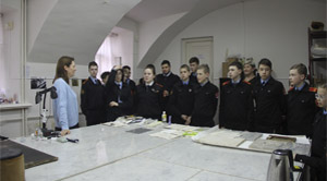 Занятие «Музейной Академии» прошло в реставрационных мастерских «Ростовского кремля»