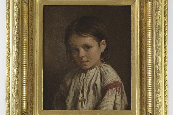 Брюллов П.А. Картина «Крестьянская девочка». 1874