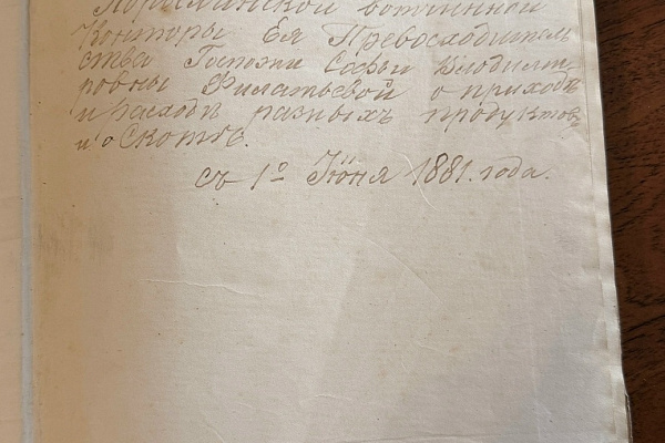 Живая хроника дворовой жизни в старой бухгалтерской книге 1880-х годов