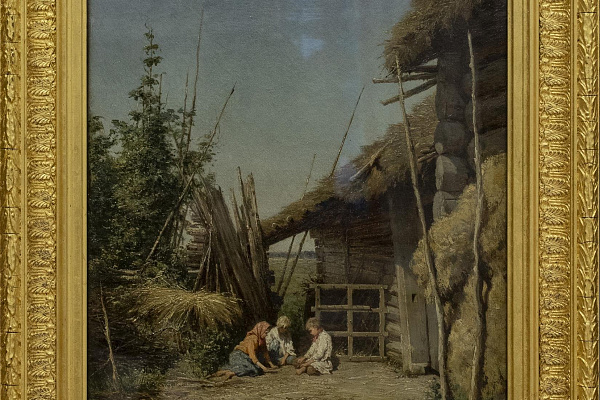 Брюллов П.А. Картина Крестьянские дети 1879
