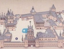 Карта-схема расположения объектов в Ростовском кремле 