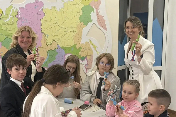 «Ростовский кремль» провёл занятие для ребят из Брянки (ЛНР)