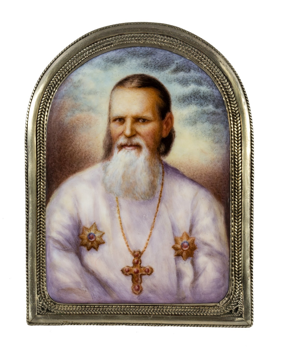 803. Б. М. Михайленко. Портрет святого праведного Иоанна Кронштадтского