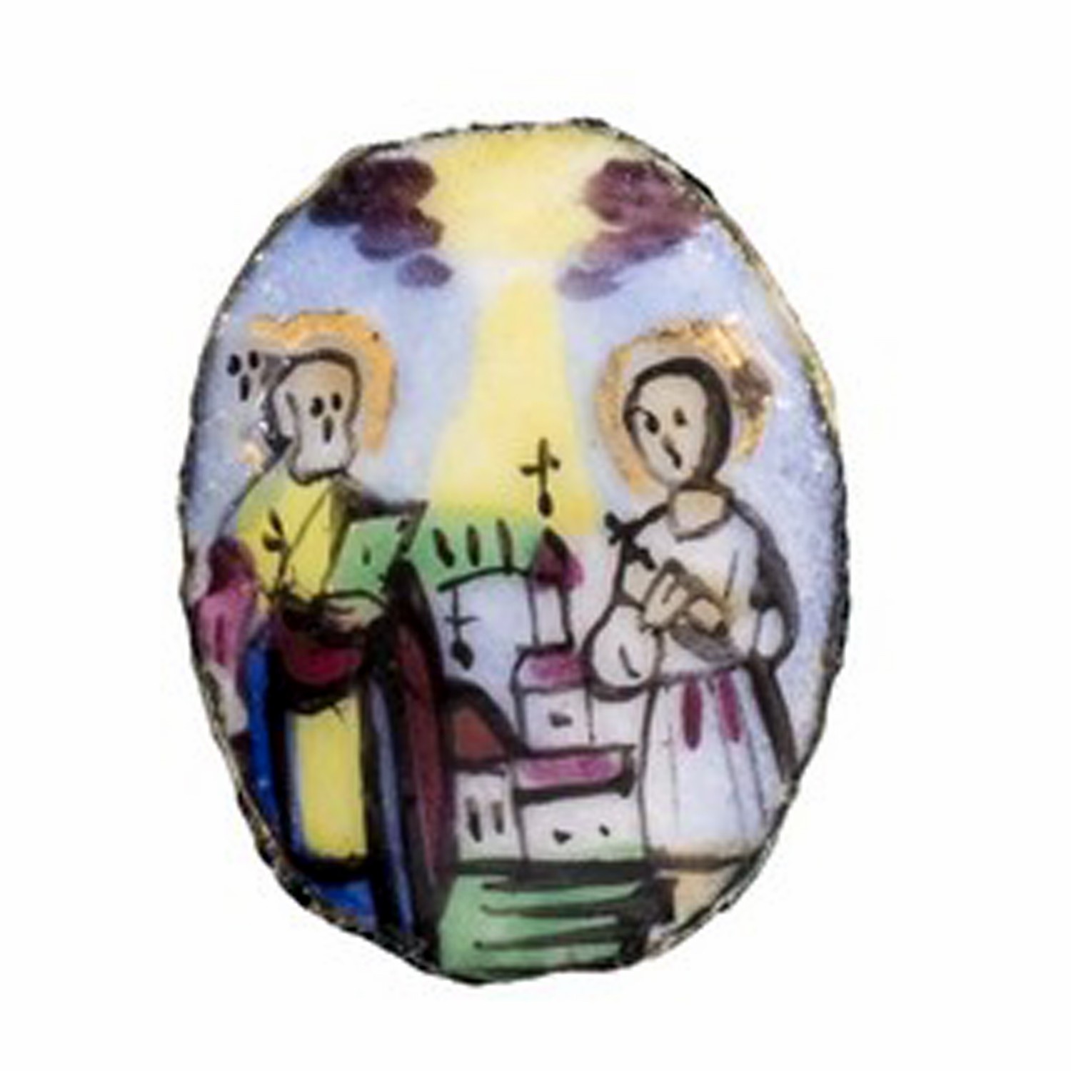 268. Иконка «Явление святителя Николая св. мученику»