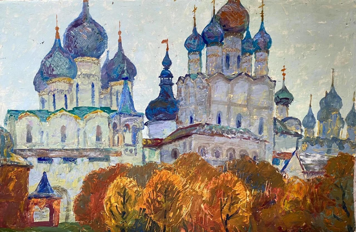 В.Б. Дыминский. Кремль. Ростов Великий. 1980-е годы В.Б. Дыминский. Кремль. Ростов Великий. 1980-е годы