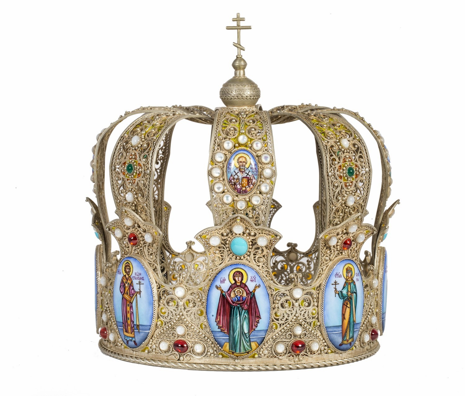 786. Л. В. Смирнова, ювелир А. В. Мальгина. Венец брачный (женский)