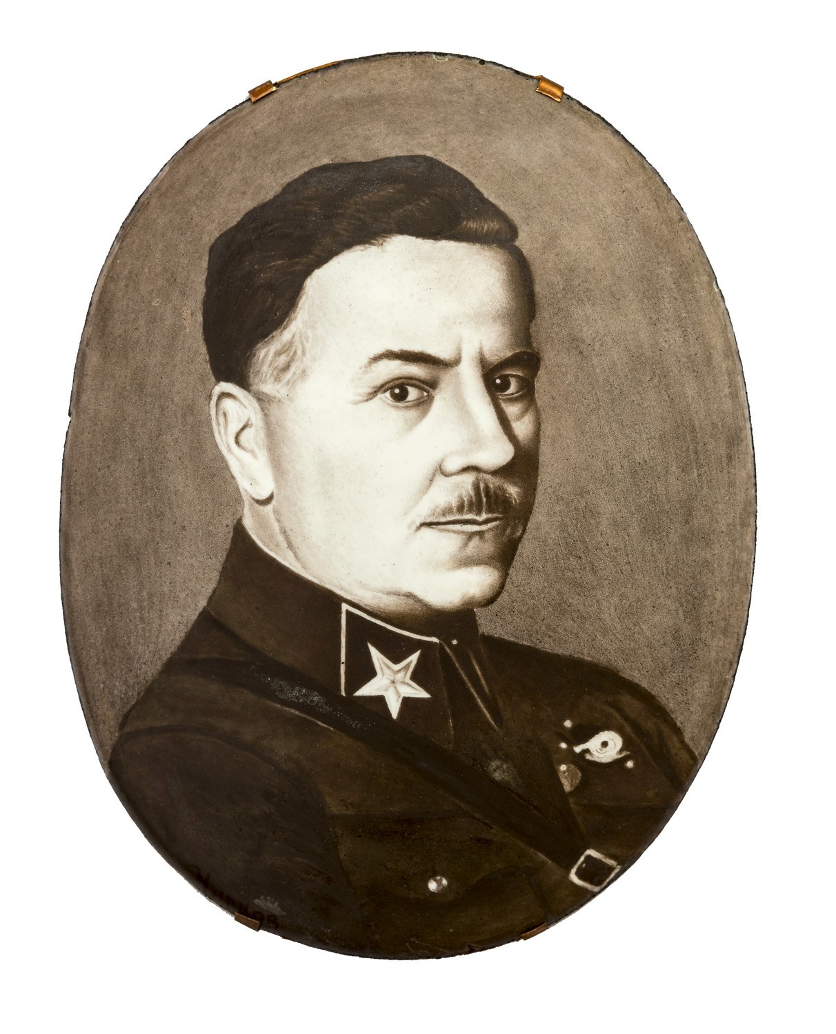 430. Н. А. Чирков. Портрет К. Е. Ворошилова