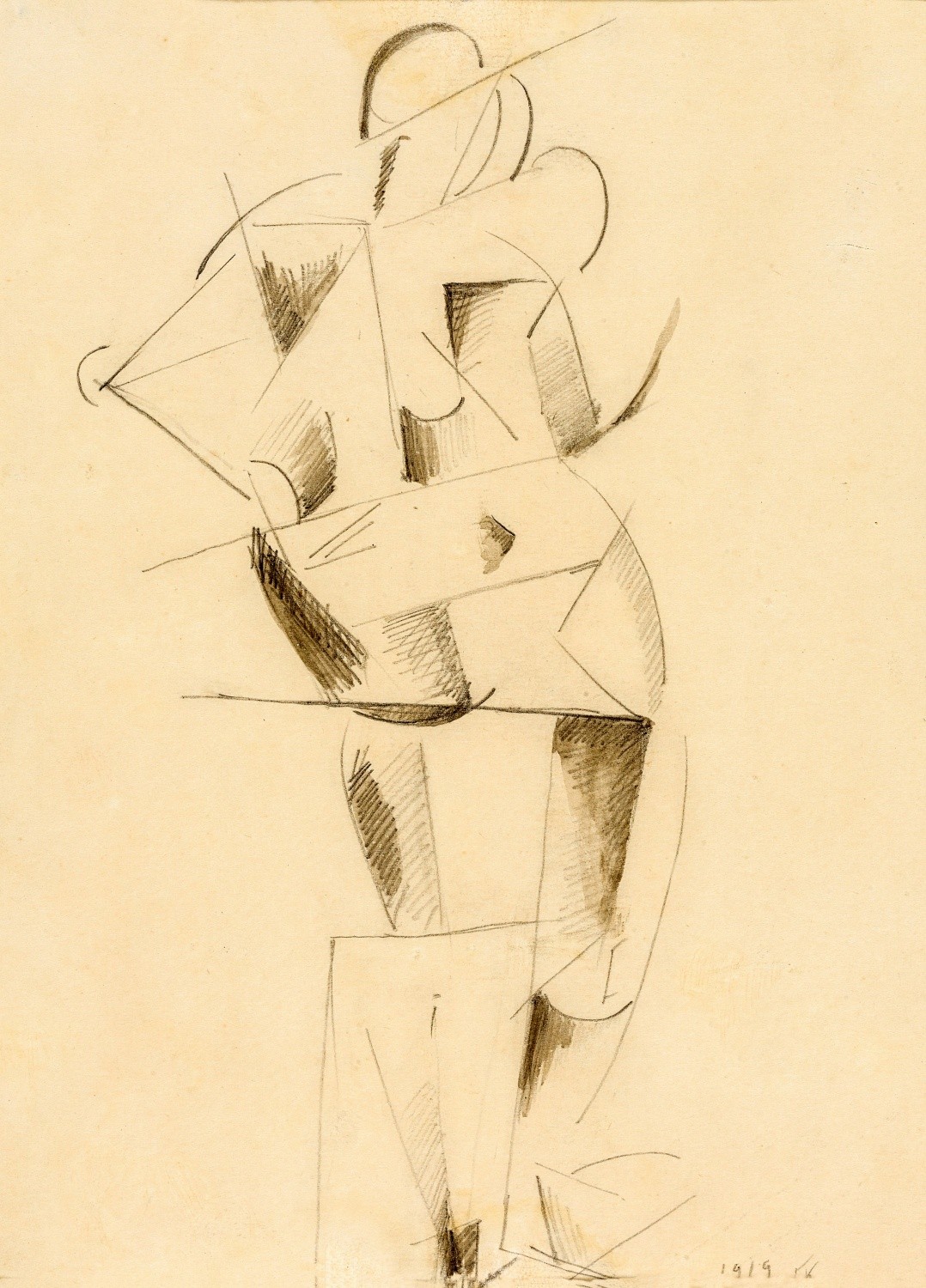 Королев Борис Данилович (1885-1963). Женская фигура (Венера). 1919