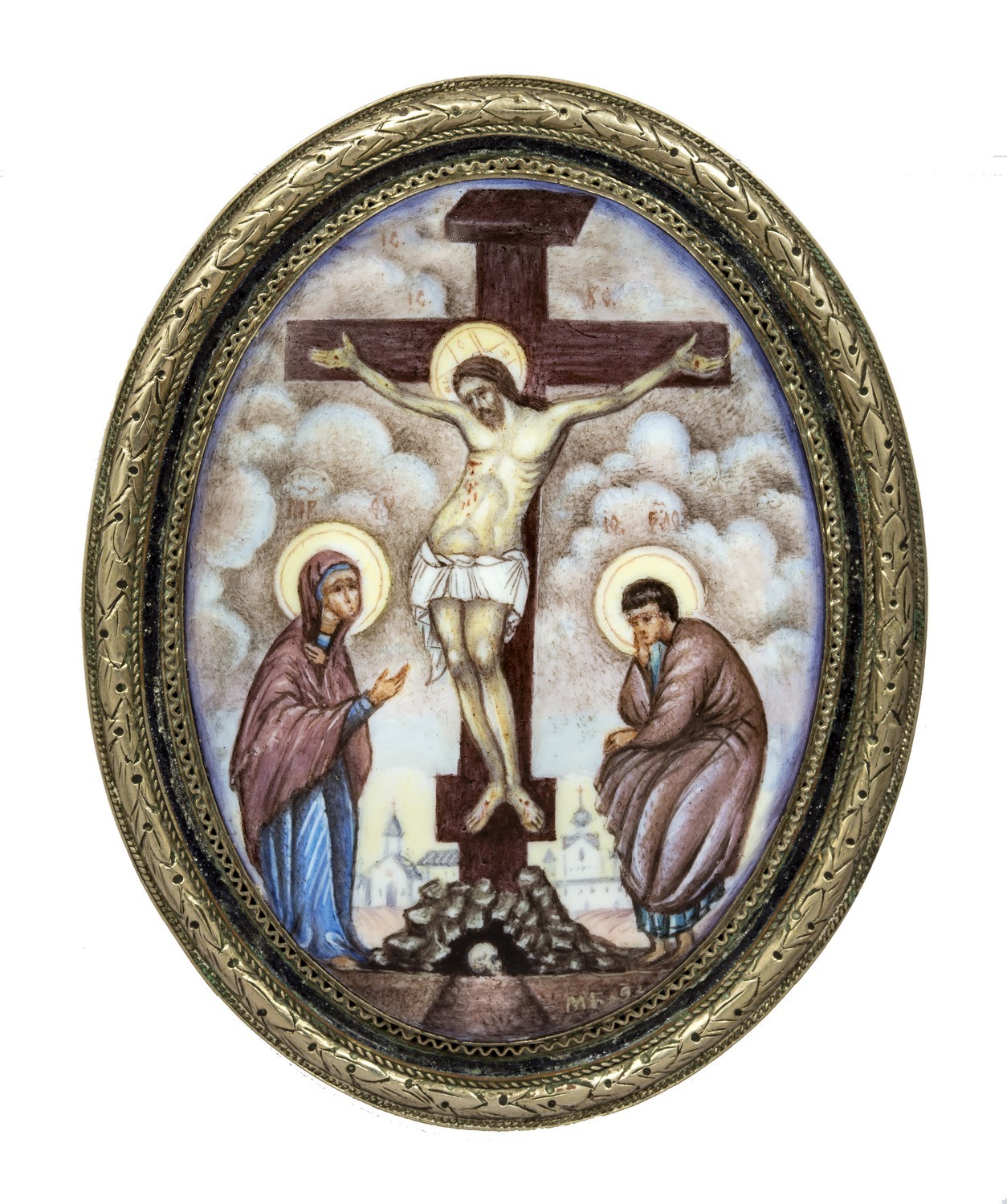 690. Б. М. Михайленко. Икона «Распятие»