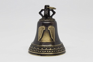 Колокольчик сувенирный «Звонница» (малый) темный цвет