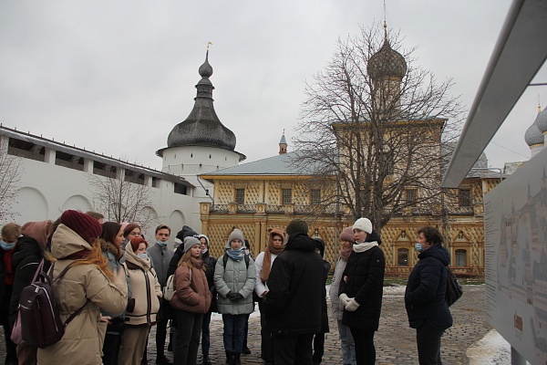В «Ростовском кремле» встретили студентов: «Вы сможете стать перспективными сотрудниками музея»
