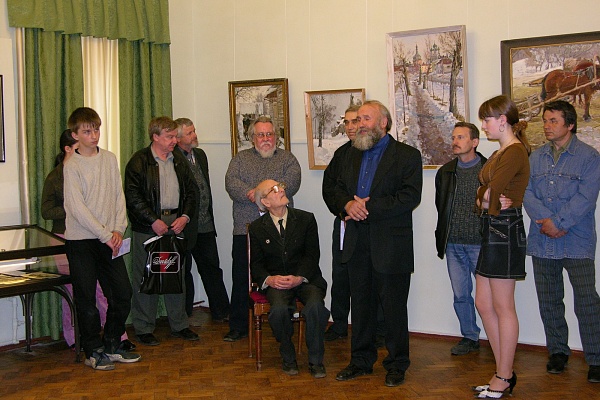 2005. Выставка произведений Р.Н. Галицкого и И.В. Соколовой