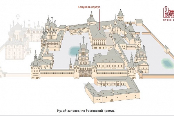 В музее-заповеднике «Ростовский кремль»  закрывается на реставрацию Самуилов корпус