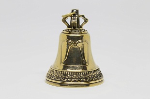 Колокольчик сувенирный «Звонница» (малый) светлый цвет