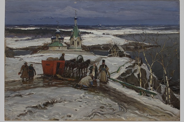 «Возок XVII века». Константин Вещилов (конец XIX – начало XX века)